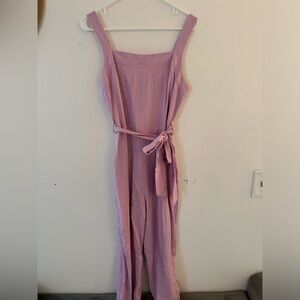 Lost + Wander Santorini Linen Jumpsuit